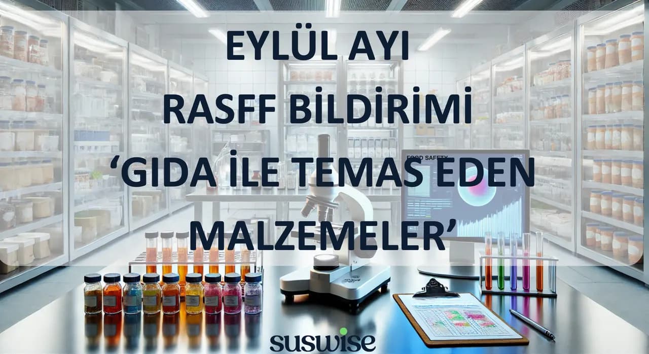Eylül 2026 RASFF Gıda Dışı Bildirim Analizi: Gıda İle Temas Eden Malzemelerdeki Riskler ve İhracatçılar İçin Dersler